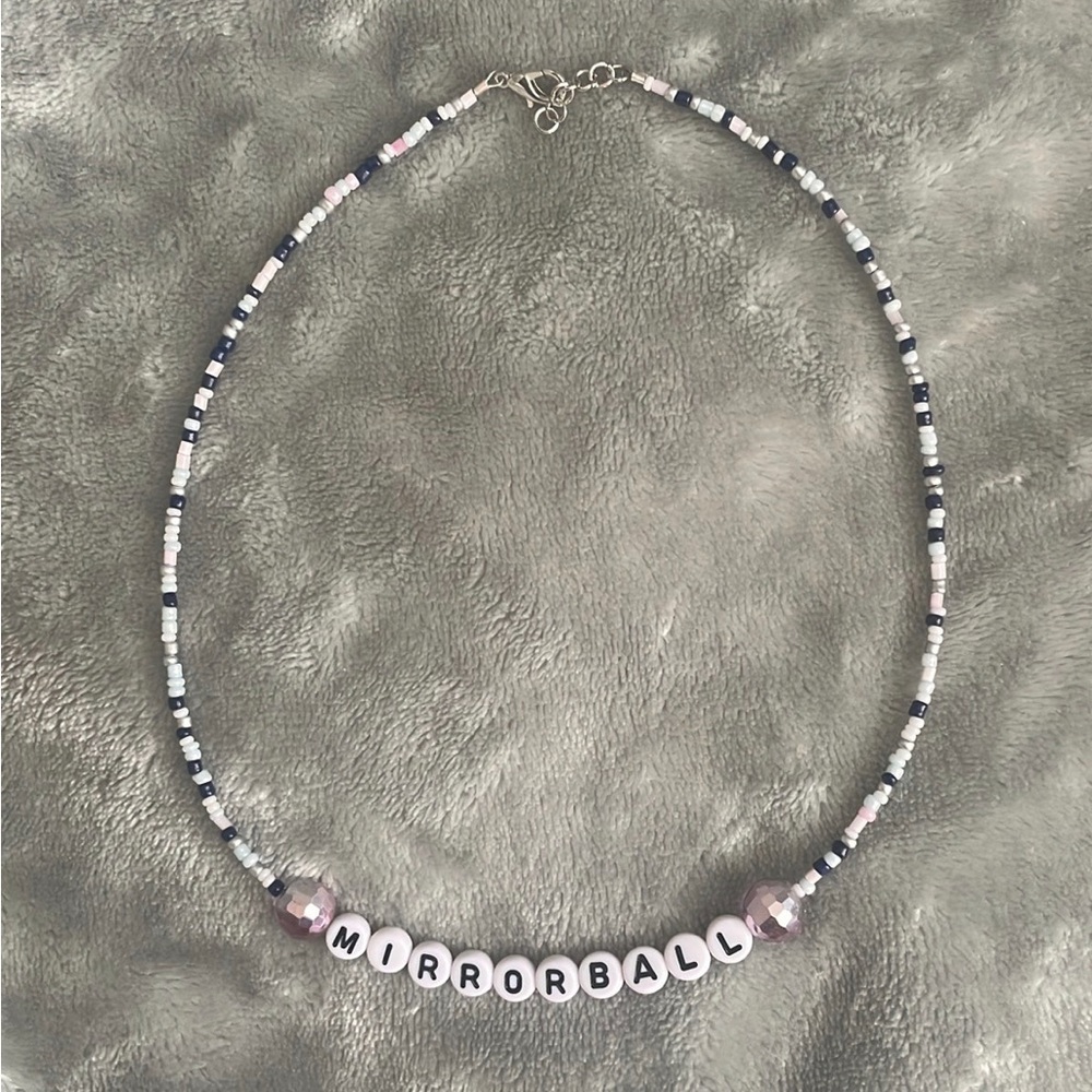 Taylor Swift Mirrorball Necklace